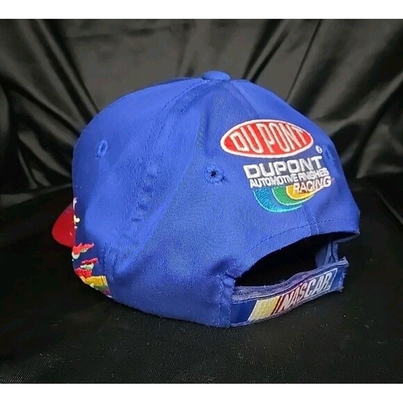Vtg Jeff Gordon Hat Cap Splash Velco Nascar Dupont #24 Chase Rainbow - Picture 5 of 8